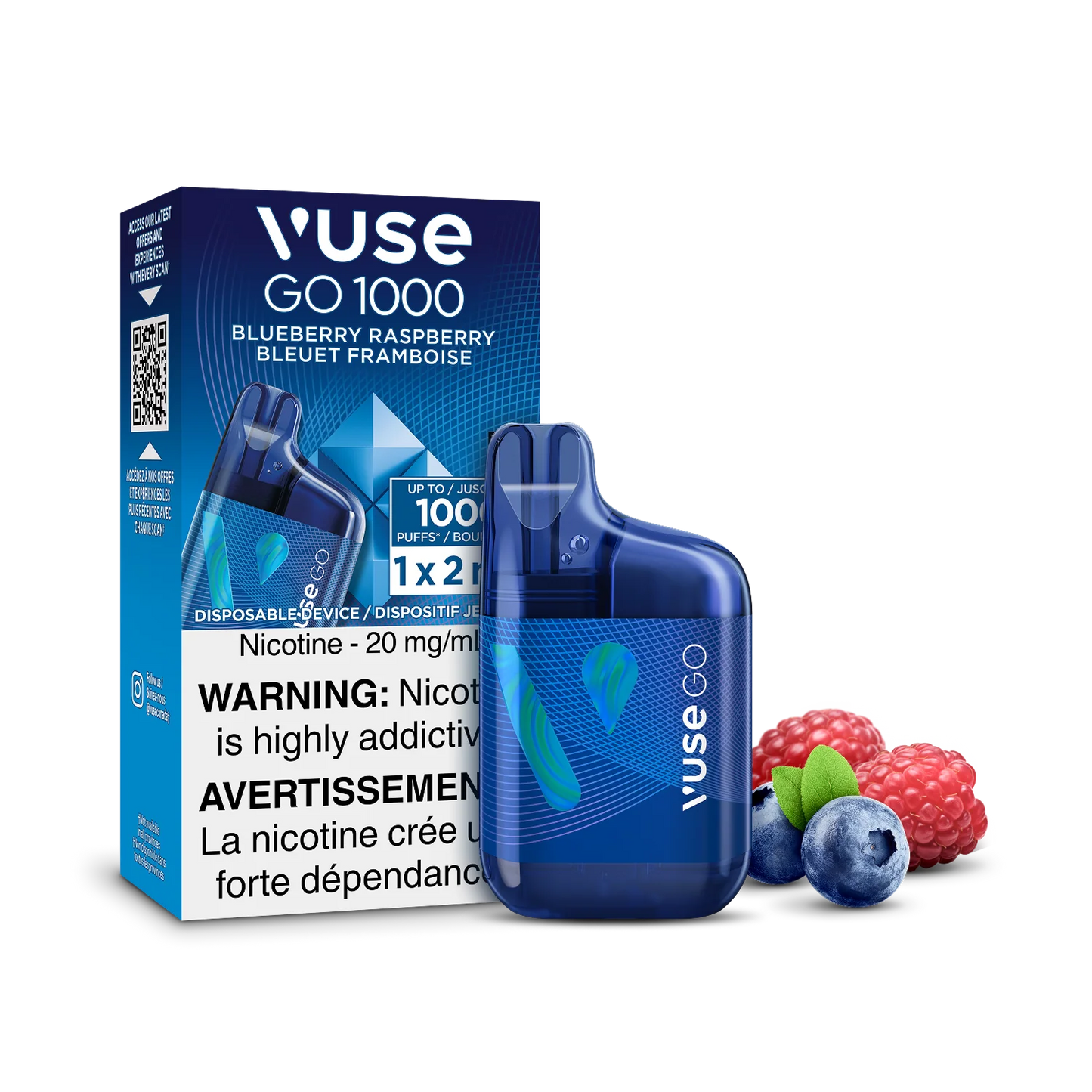VUSE GO 1K PUFFS (ON) - ALL FLAVORS