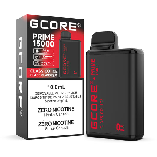 G-CORE PRIME 15000 PUFFS ZERO NICOTINE