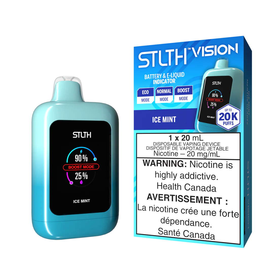 STLTH VISION 20K PUFFS (ON) - ALL FLAVORS