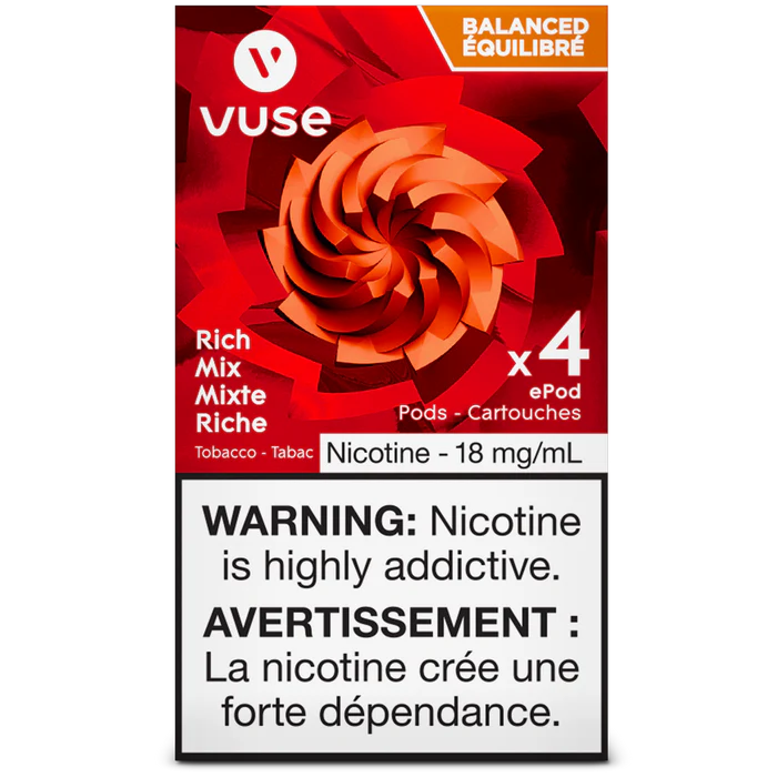 VUSE PODS  (ON) - ALL FLAVOURS