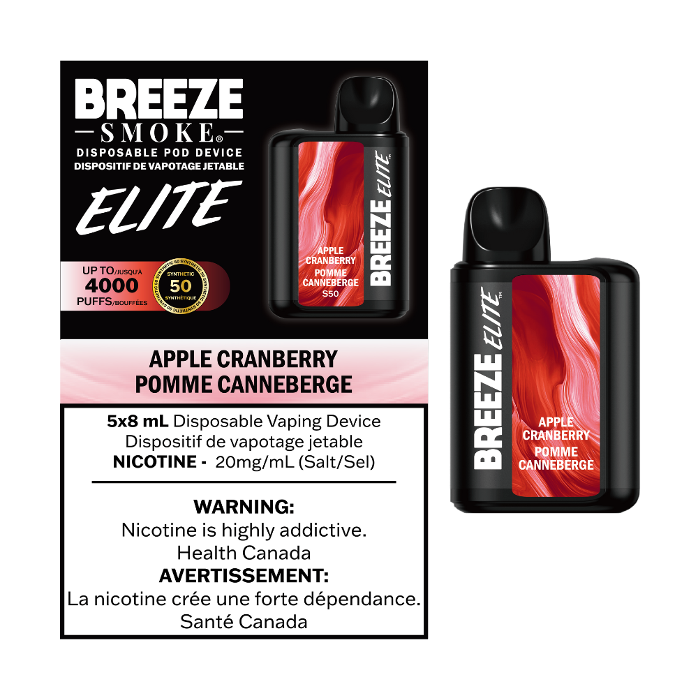 BREEZE ELITE 4000 SYNTHETIC 50 - ALL FLAVOURS (ON)