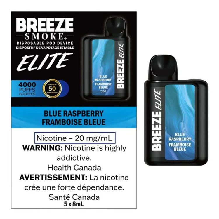 BREEZE ELITE 4000 SYNTHETIC 50 - ALL FLAVOURS (ON)
