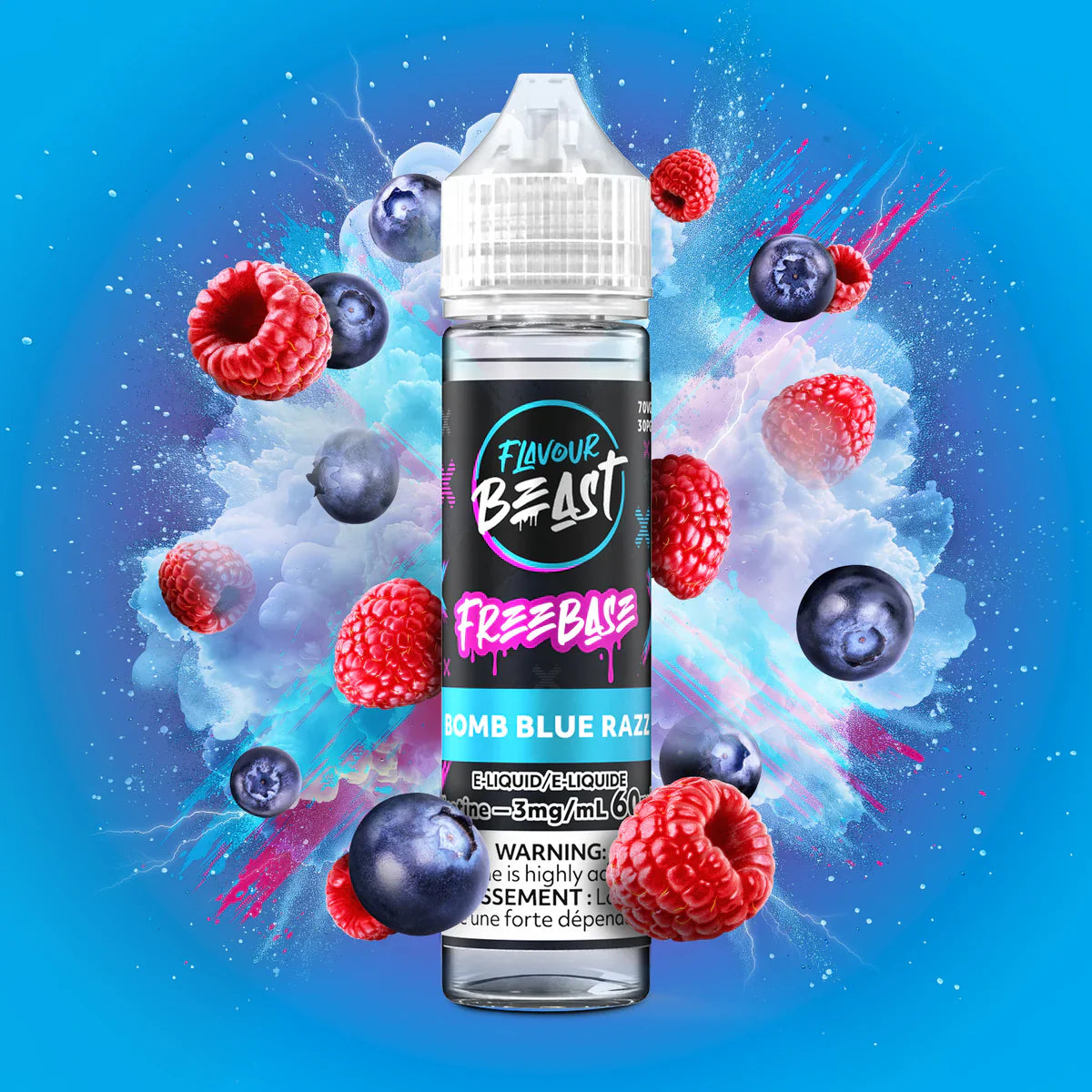 FLAVOUR BEAST FREE BASE LIQUIDS 60ml