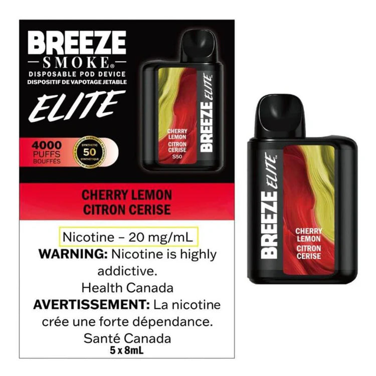 BREEZE ELITE 4000 SYNTHETIC 50 - ALL FLAVOURS (ON)