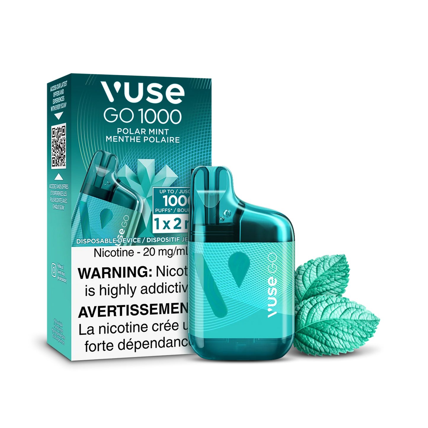 VUSE GO 1K PUFFS (ON) - ALL FLAVORS