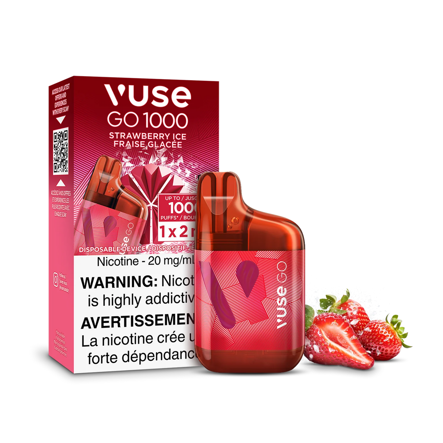 VUSE GO 1K PUFFS (ON) - ALL FLAVORS