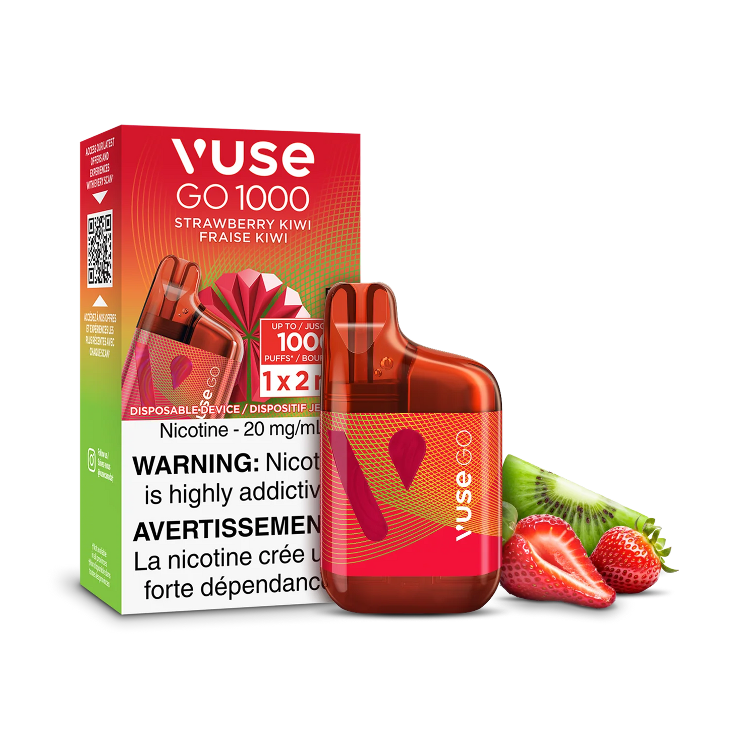 VUSE GO 1K PUFFS (ON) - ALL FLAVORS