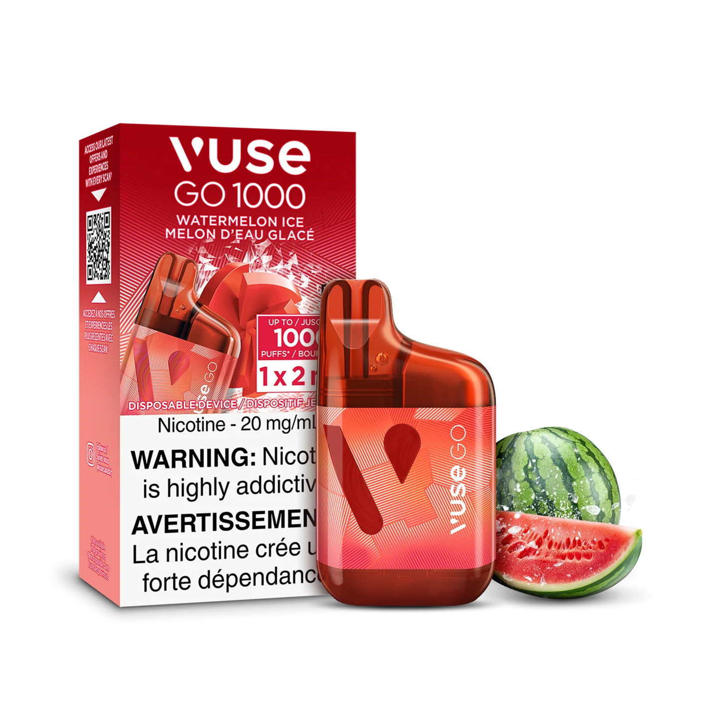VUSE GO 1K PUFFS (ON) - ALL FLAVORS
