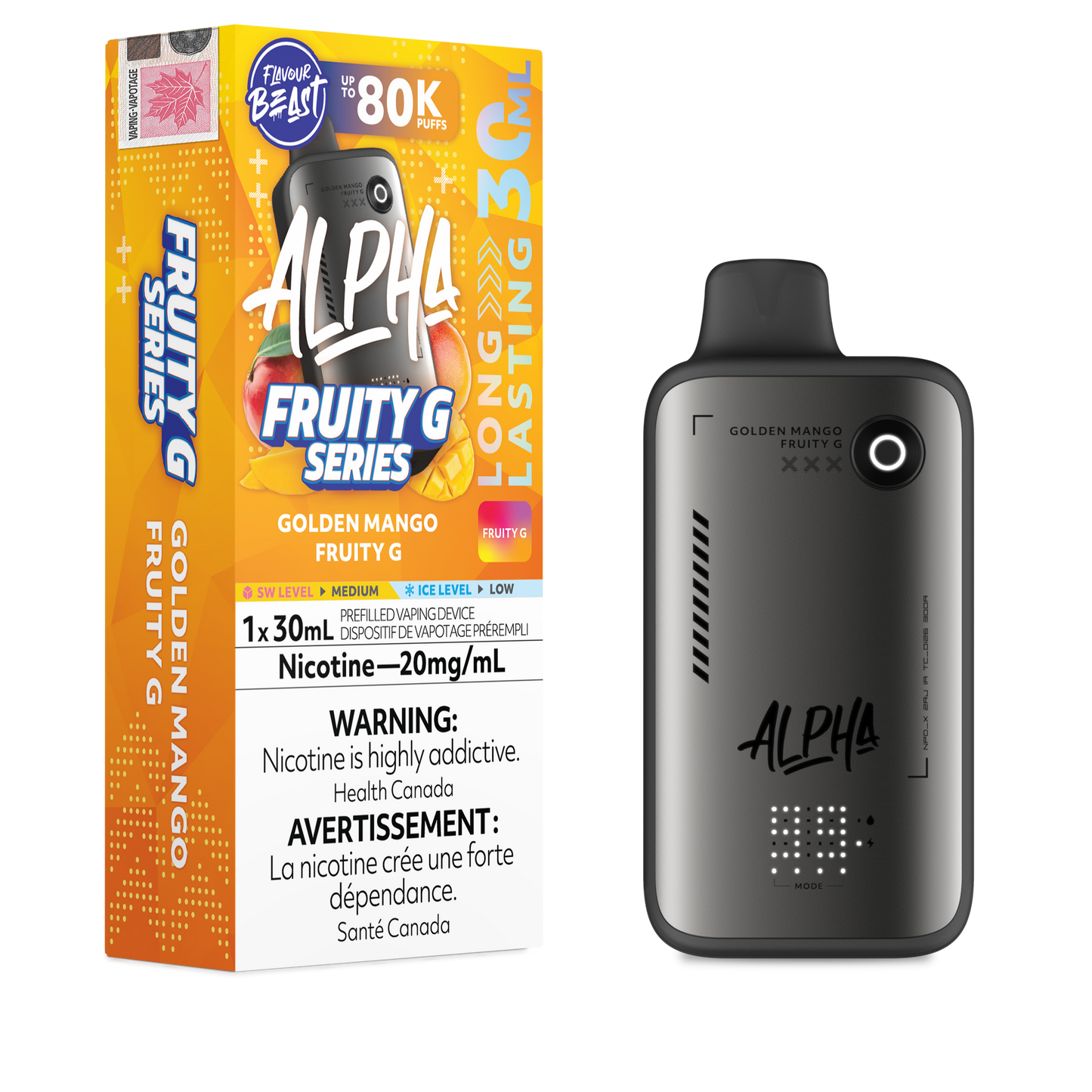 FLAVOUR BEAST ALPHA 80K PUFFS