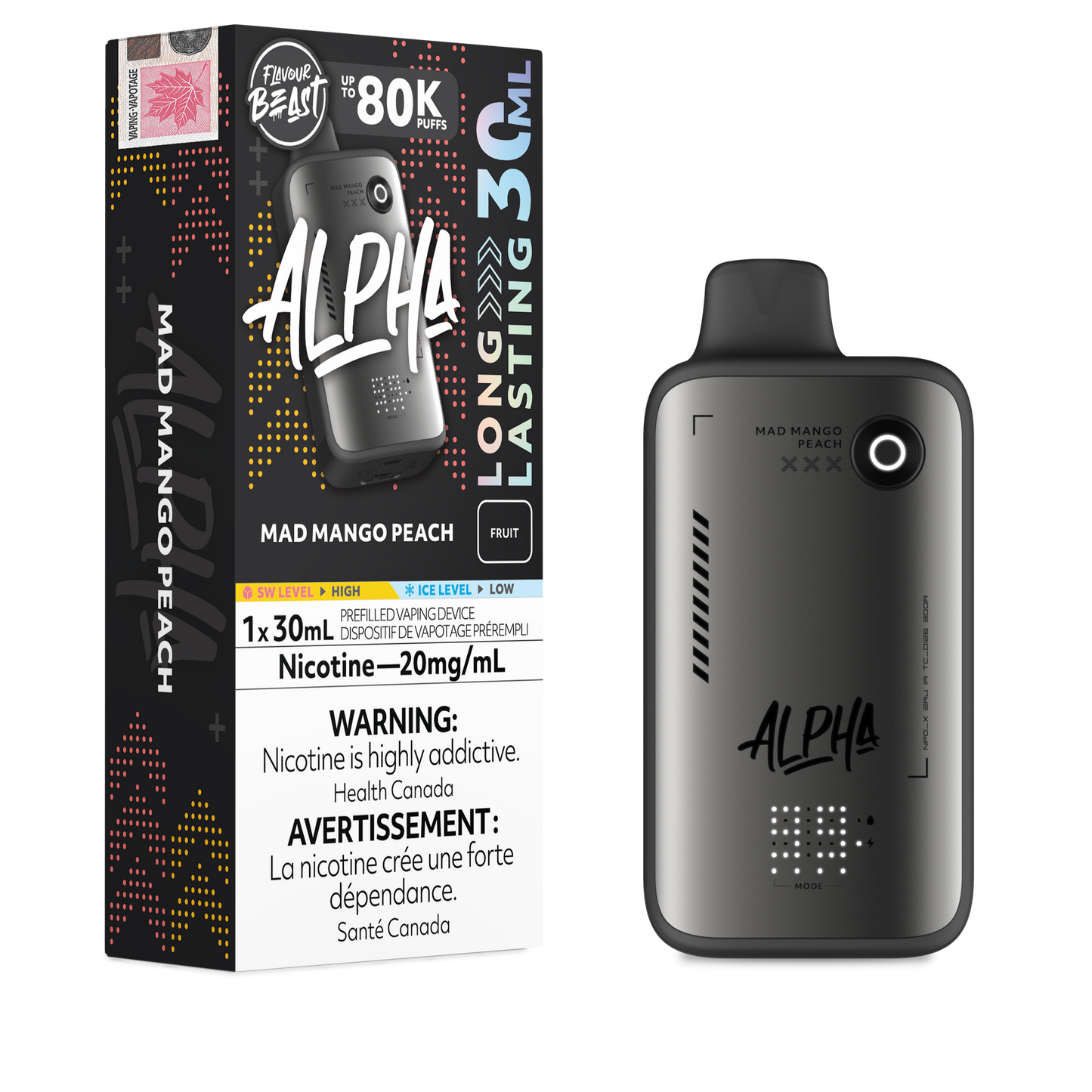 FLAVOUR BEAST ALPHA 80K PUFFS