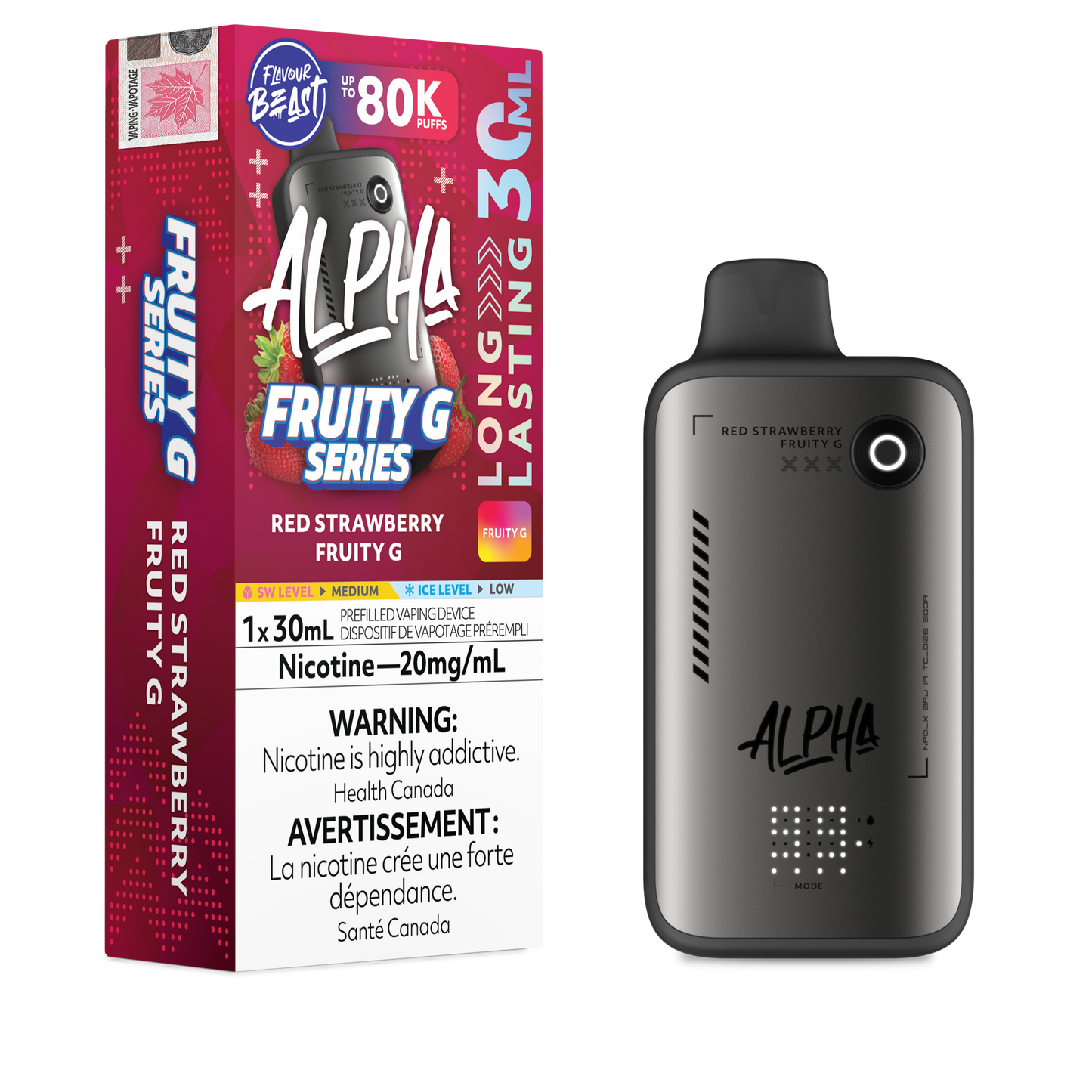 FLAVOUR BEAST ALPHA 80K PUFFS