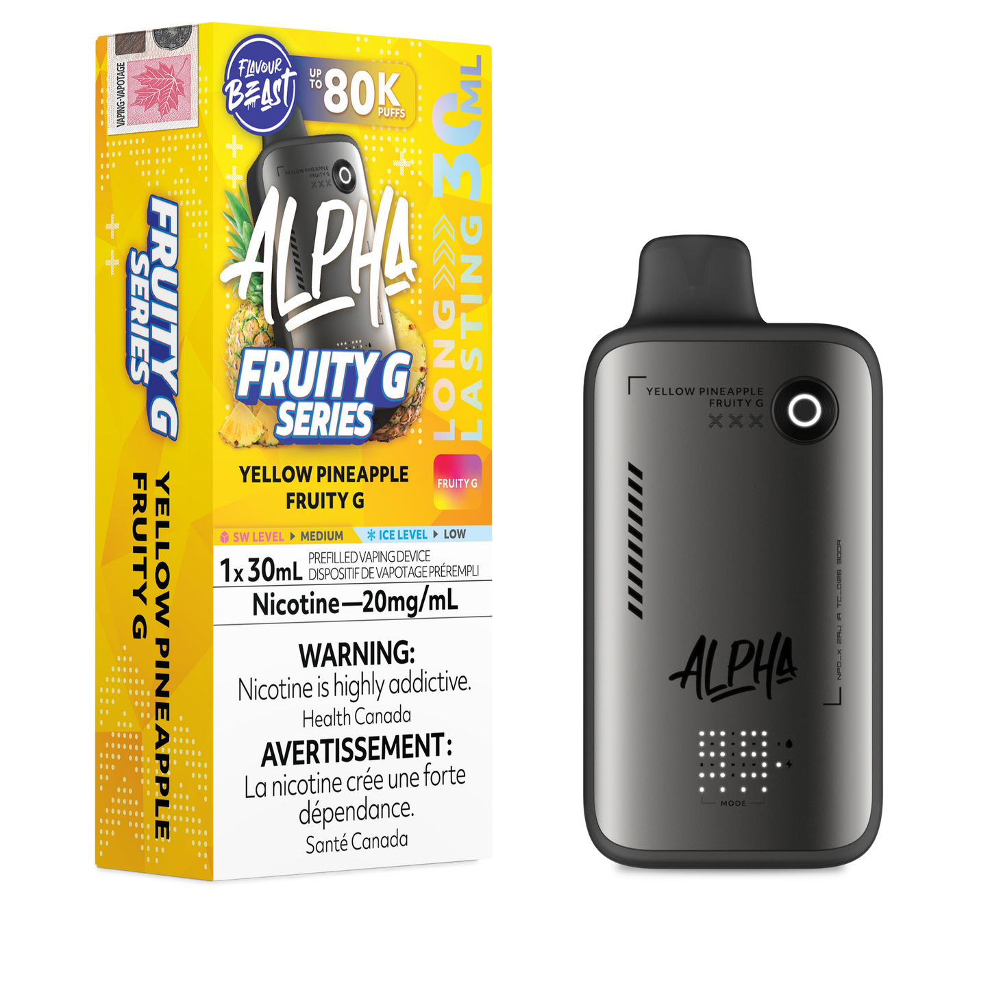 FLAVOUR BEAST ALPHA 80K PUFFS