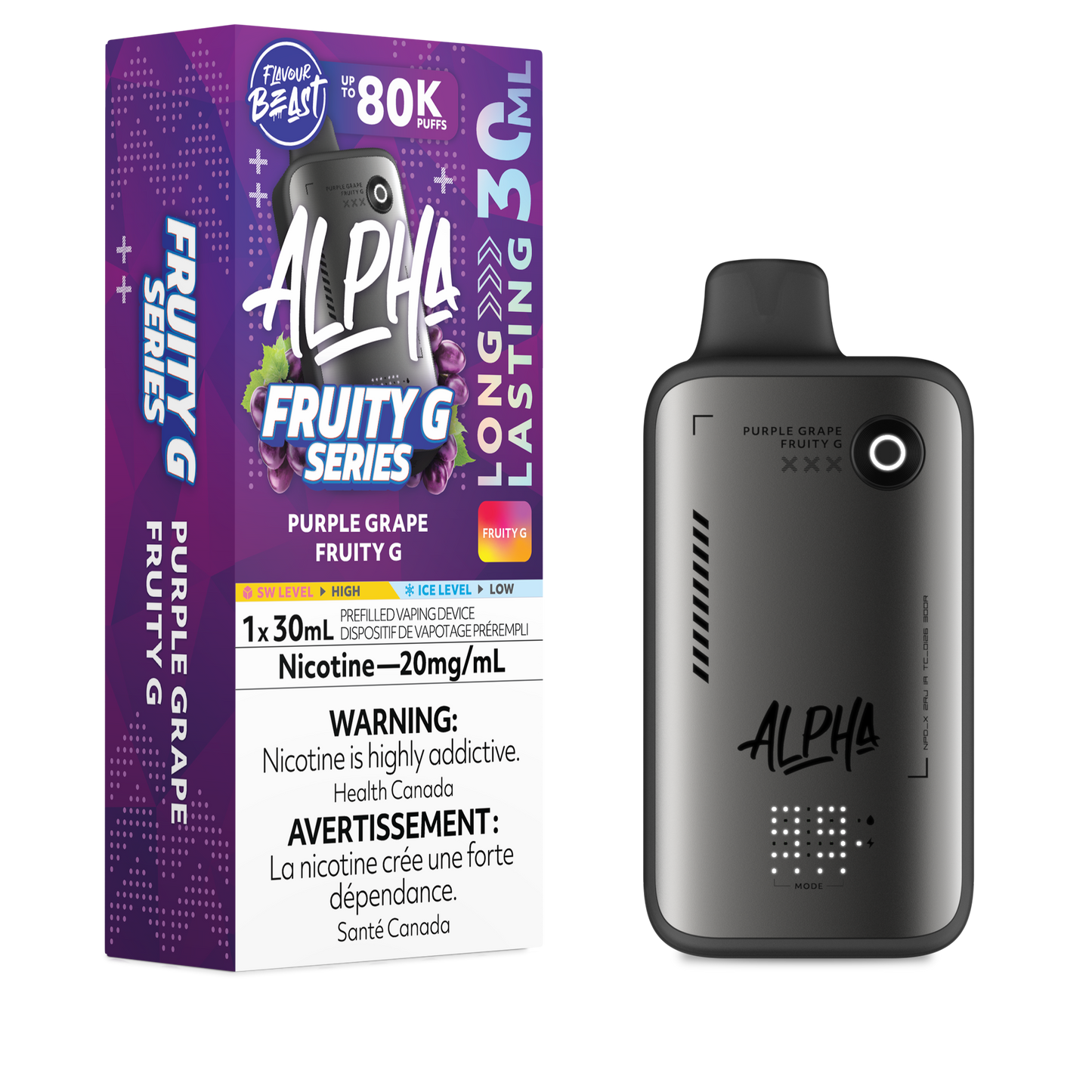 FLAVOUR BEAST ALPHA 80K PUFFS