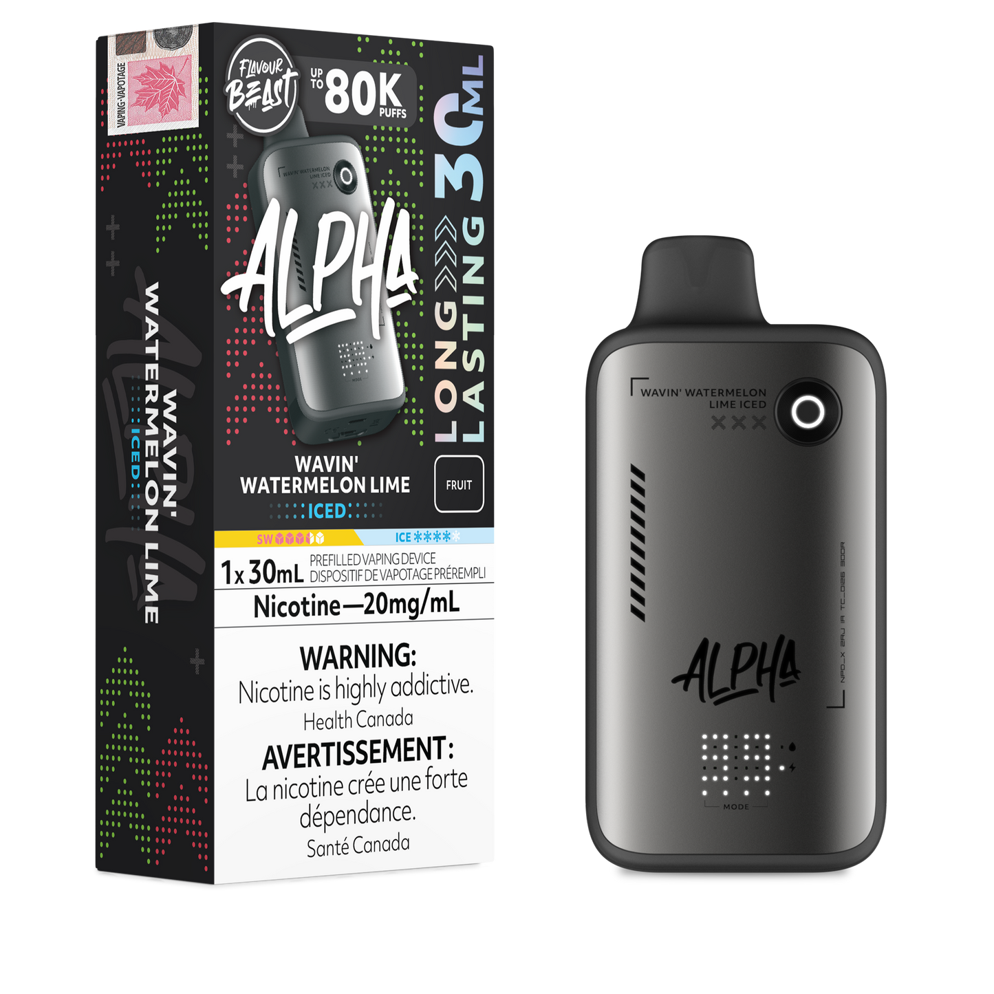 FLAVOUR BEAST ALPHA 80K PUFFS