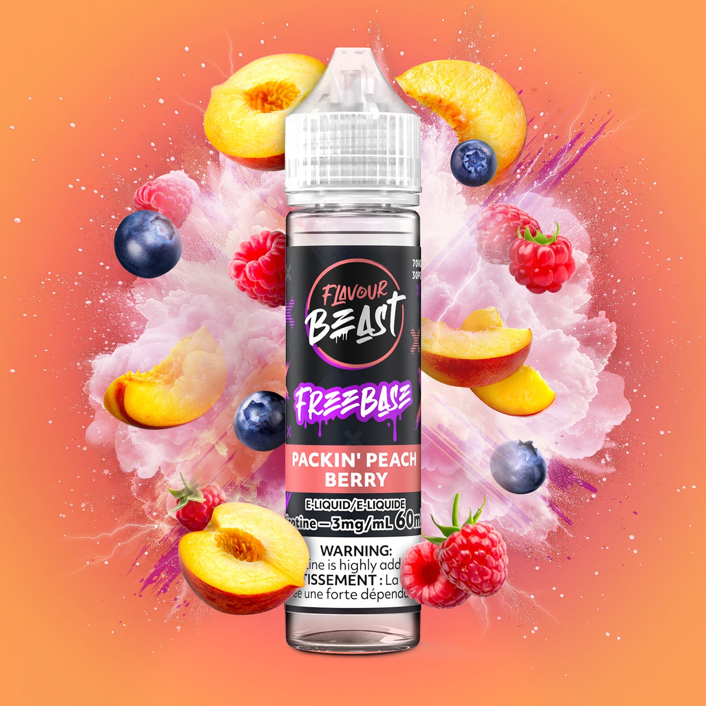 FLAVOUR BEAST FREE BASE LIQUIDS 60ml