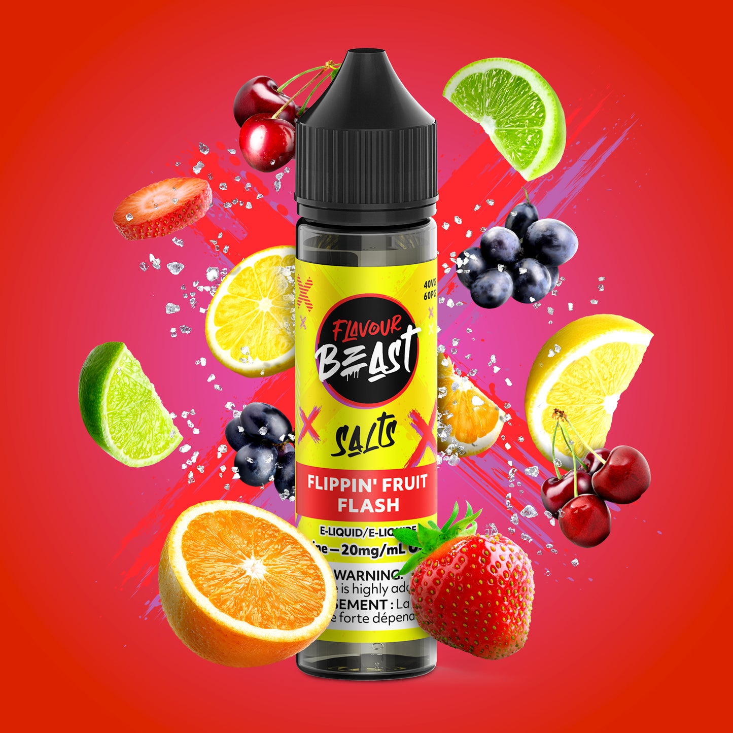 FLAVOUR BEAST FREE BASE LIQUIDS 60ml