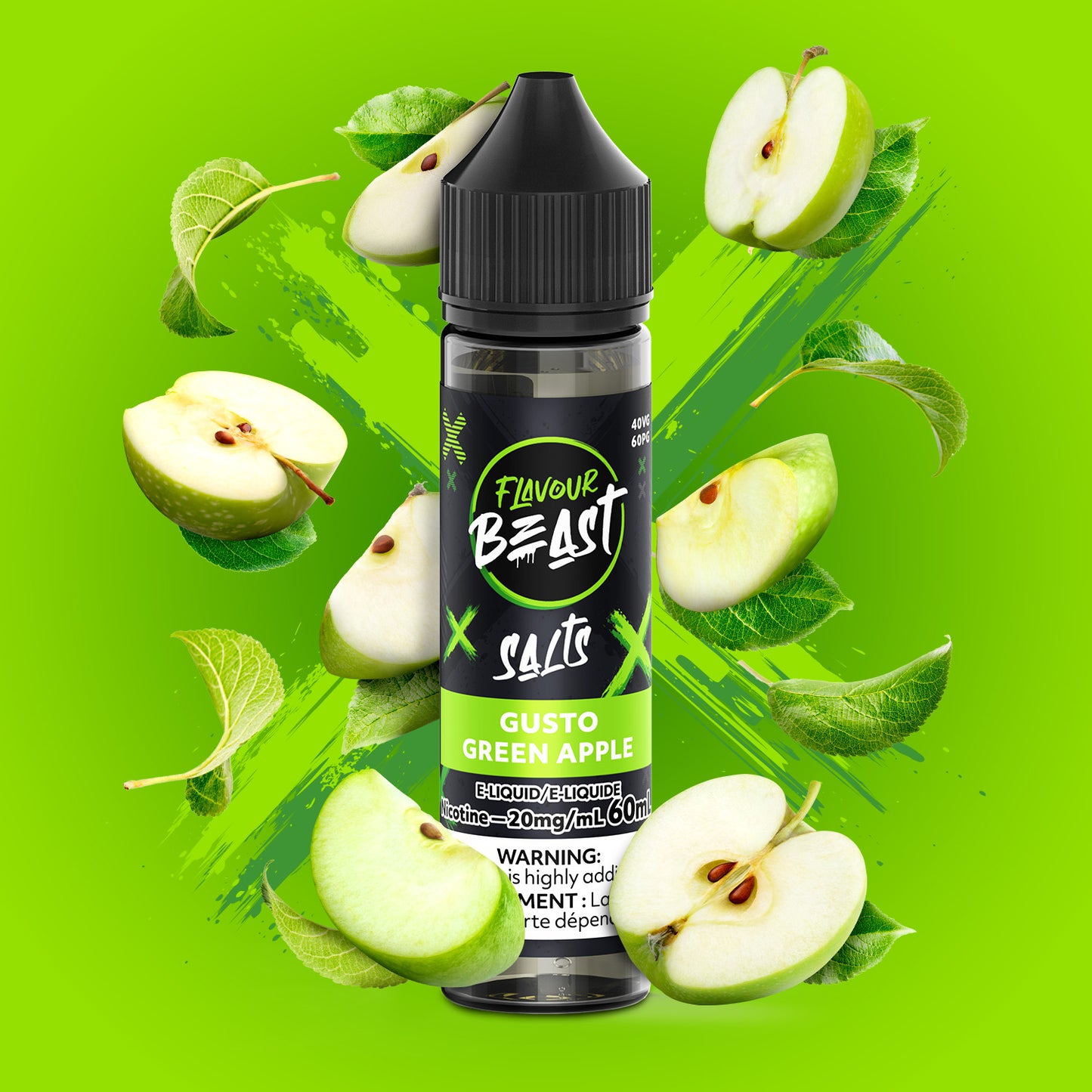 FLAVOUR BEAST FREE BASE LIQUIDS 60ml