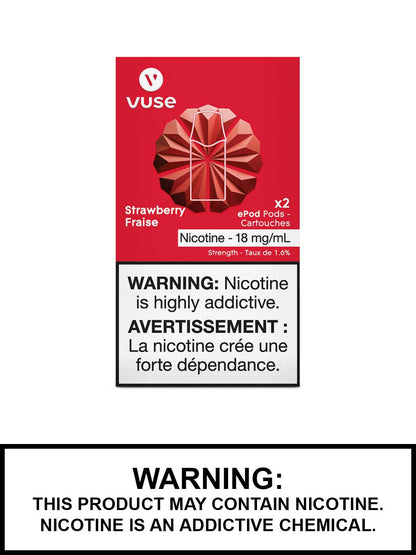 VUSE PODS  (ON) - ALL FLAVOURS