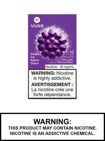 VUSE PODS  (ON) - ALL FLAVOURS