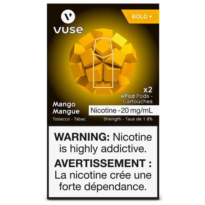 VUSE PODS  (ON) - ALL FLAVOURS