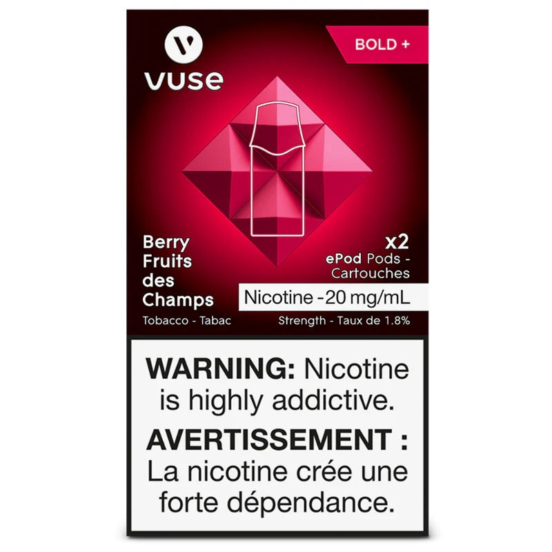 VUSE PODS  (ON) - ALL FLAVOURS