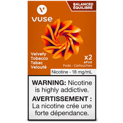 VUSE PODS  (ON) - ALL FLAVOURS