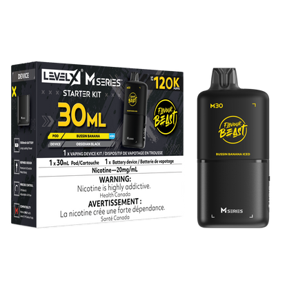 FLAVOUR BEAST LEVEL X M30 STARTER KIT 120K PUFFS