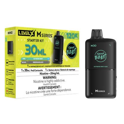 FLAVOUR BEAST LEVEL X M30 STARTER KIT 120K PUFFS