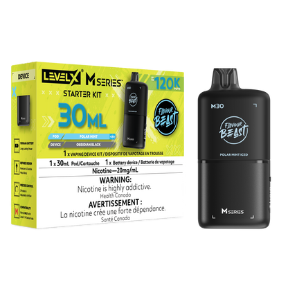 FLAVOUR BEAST LEVEL X M30 STARTER KIT 120K PUFFS