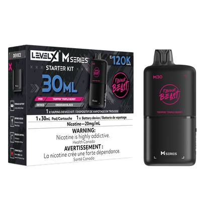 FLAVOUR BEAST LEVEL X M30 STARTER KIT 120K PUFFS