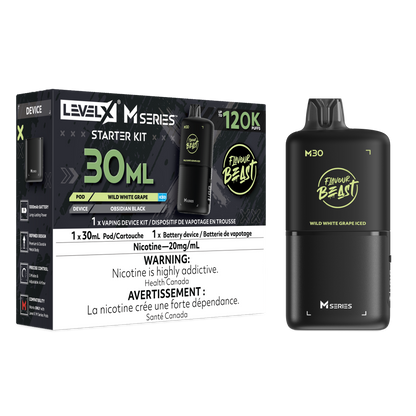 FLAVOUR BEAST LEVEL X M30 STARTER KIT 120K PUFFS