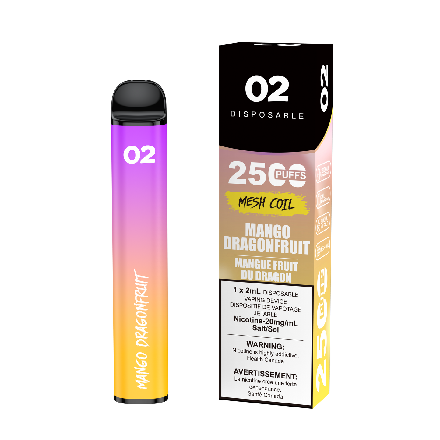 O2 2500 PUFFS (S50)