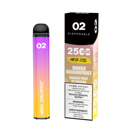 O2 2500 PUFFS (S50)