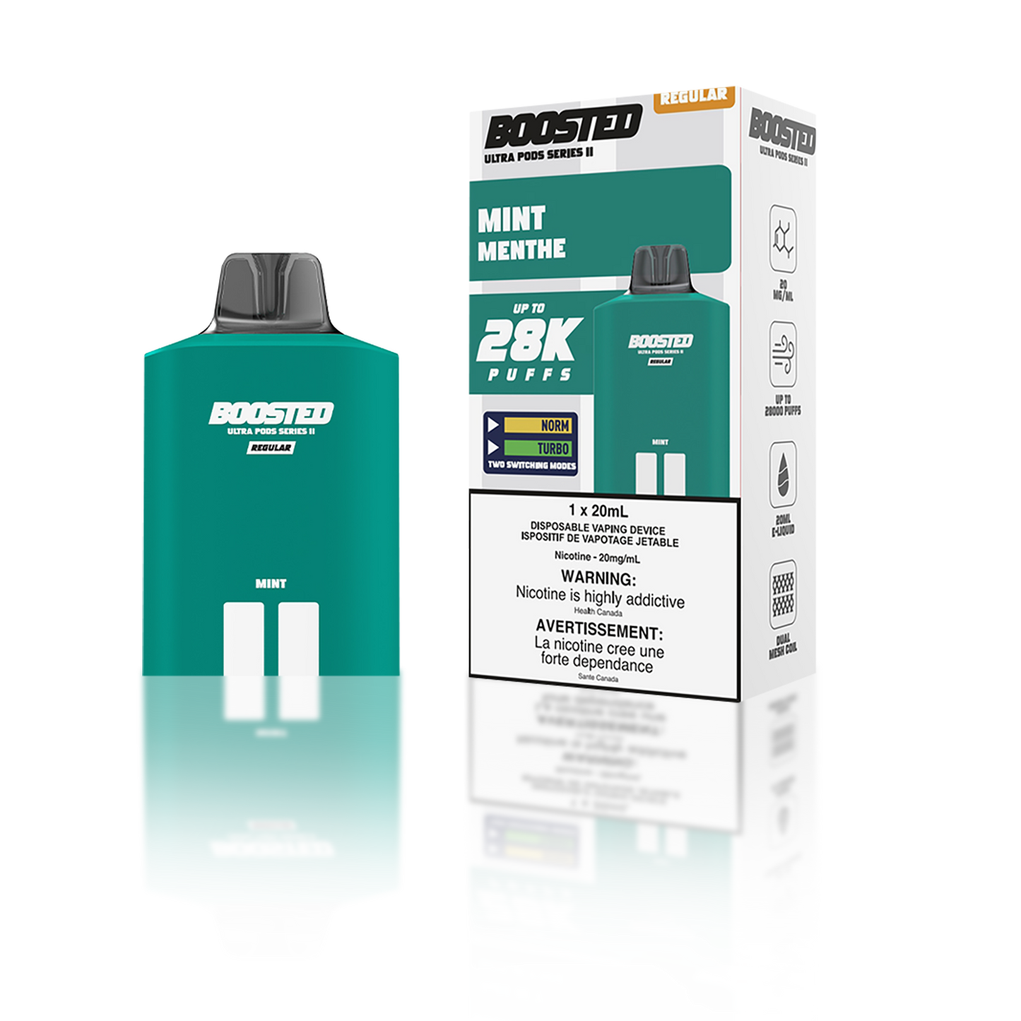 BOOSTED Ultra Series 2 Pods 28k Puffs