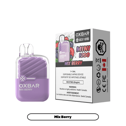 OXBAR MINI 1200 PUFFS - ALL FLAVORS (ON)