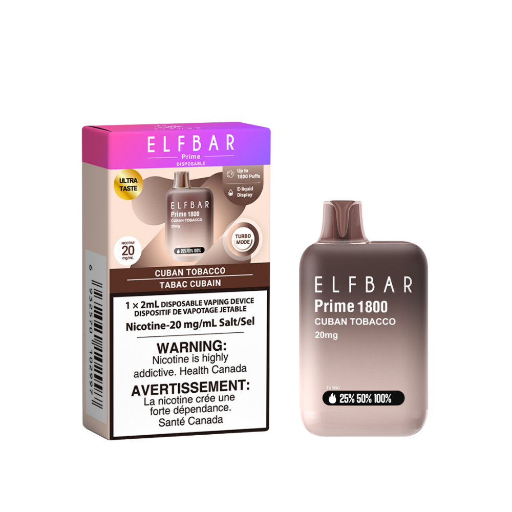 ELFBAR Prime 1800 puffs