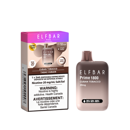 ELFBAR Prime 1800 puffs