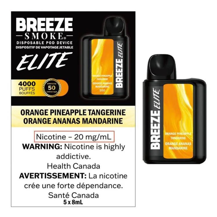 BREEZE ELITE 4000 SYNTHETIC 50 - ALL FLAVOURS (ON)