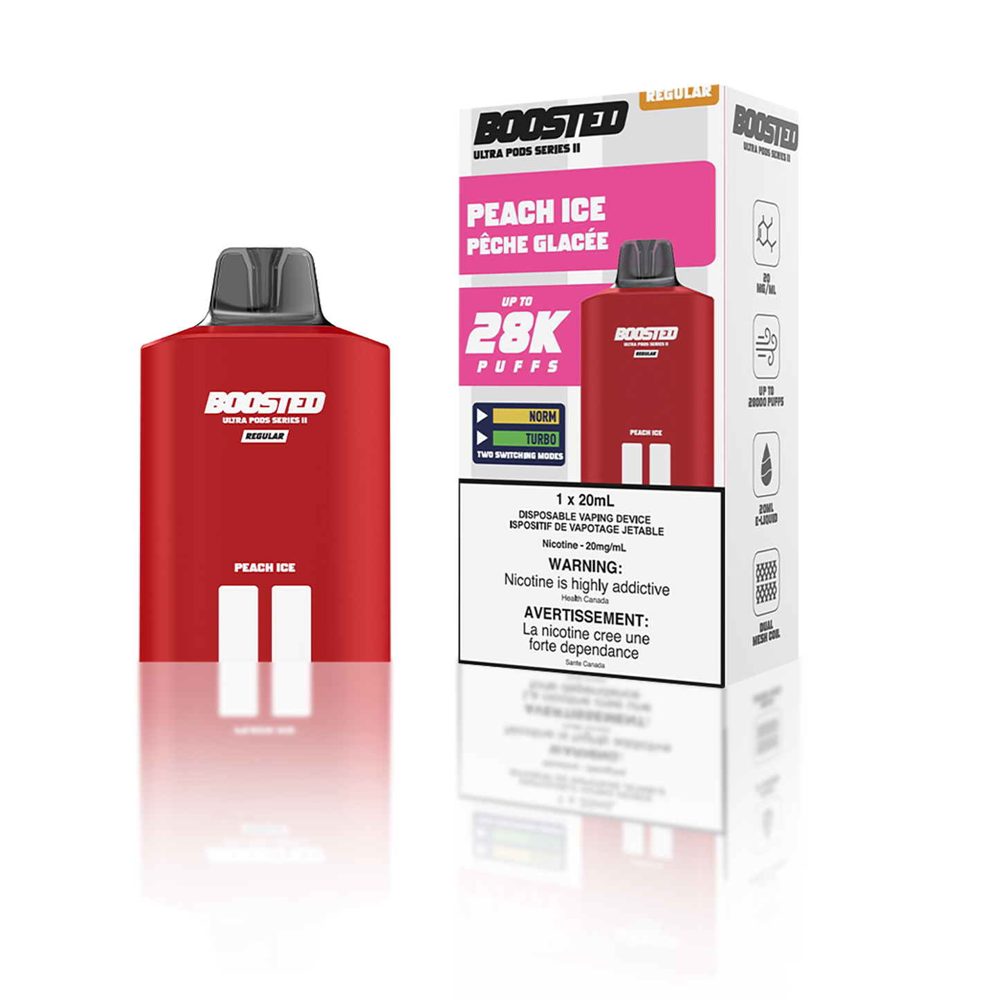 BOOSTED Ultra Series 2 Pods 28k Puffs