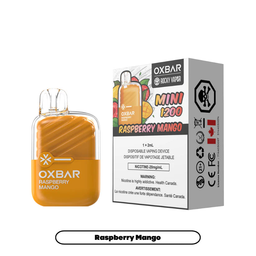 OXBAR MINI 1200 PUFFS - ALL FLAVORS (ON)