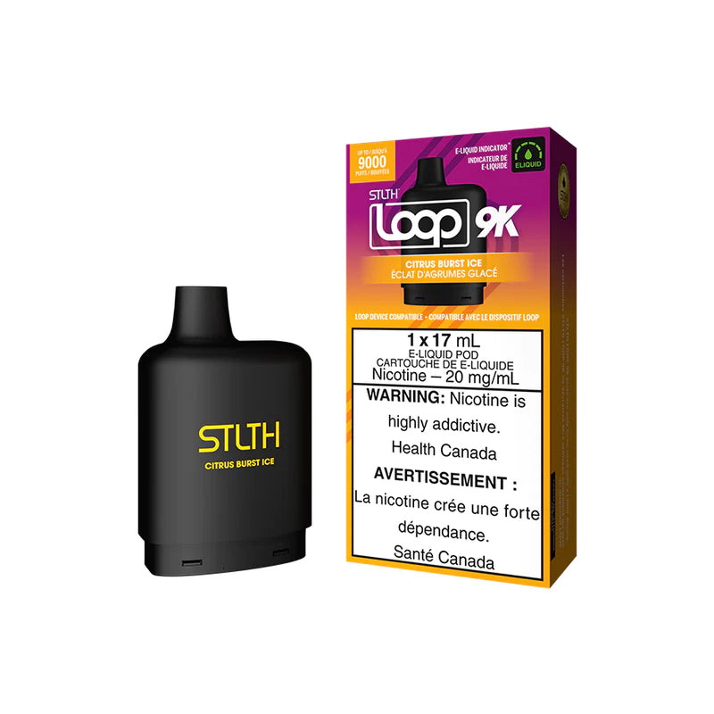 STLTH LOOP 2 9K PUFF PODS (ON) - ALL FLAVOURS