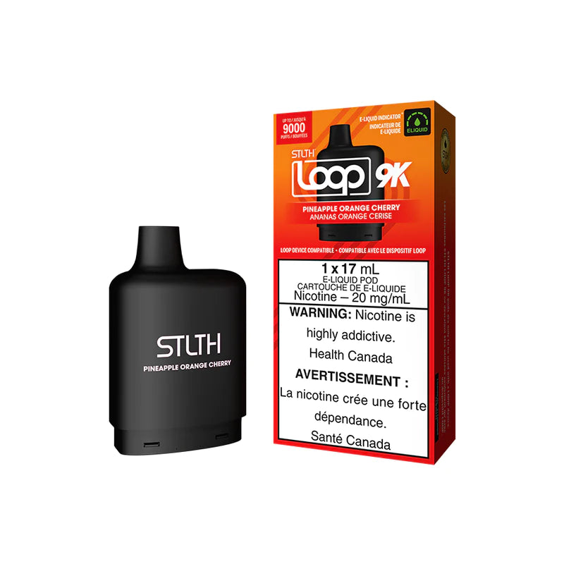 STLTH LOOP 2 9K PUFF PODS (ON) - ALL FLAVOURS