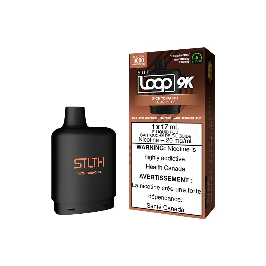 STLTH LOOP 2 9K PUFF PODS (ON) - ALL FLAVOURS