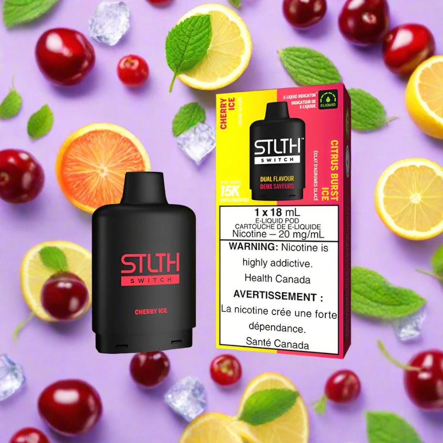 STLTH SWITCH 15K PUFFS POD (ON) - ALL FLAVOURS