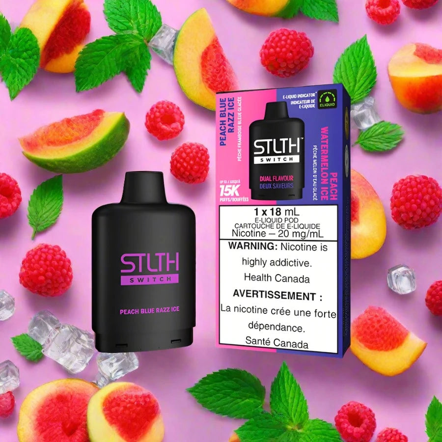 STLTH SWITCH 15K PUFFS POD (ON) - ALL FLAVOURS