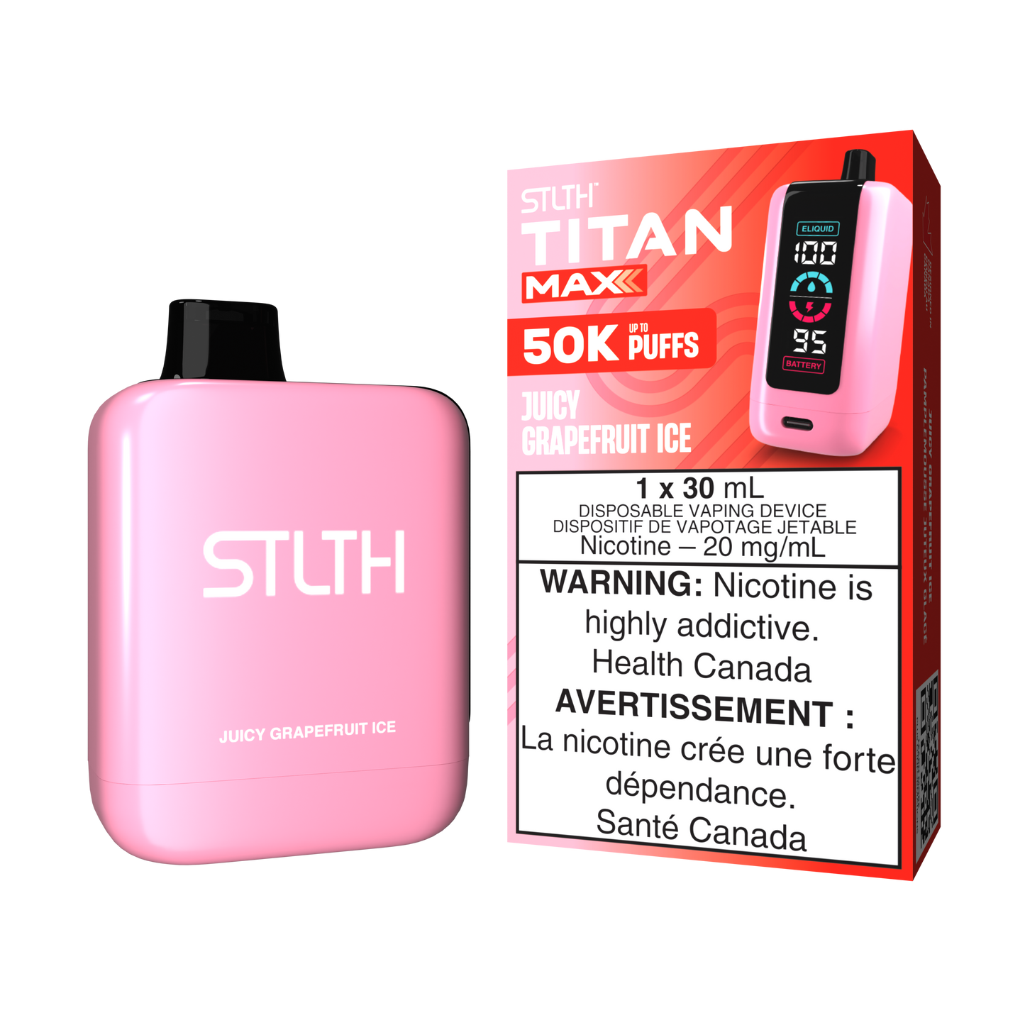 STLTH TITAN MAX 50K PUFFS