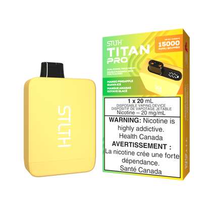 STLTH TITAN PRO 15K PUFFS (ON)- ALL FLAVORS