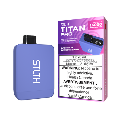 STLTH TITAN PRO 15K PUFFS (ON)- ALL FLAVORS