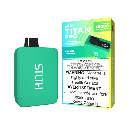 STLTH TITAN PRO 15K PUFFS (ON)- ALL FLAVORS