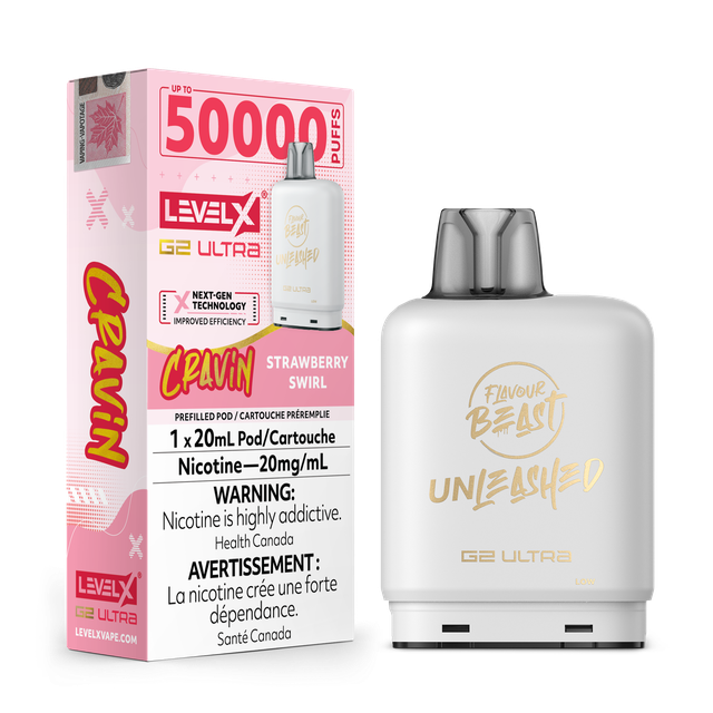 FLAVOUR BEAST UNLEASHED LEVEL X G2 ULTRA PODS 50K PUFFS